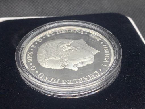 2023 (New) St. Helena Goddess Eos and the Horses Silver 1 oz Proof Coin #10997 - Image 7